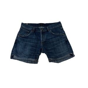 Citizens Of Humanity Women's Size 26 Bermuda Shorts Rolled Hem Medium Wash